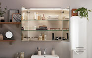 Nobilia Single Retailer elements bathroom design 03 CanvasLogic Oak Sierra right-hand orientation 4